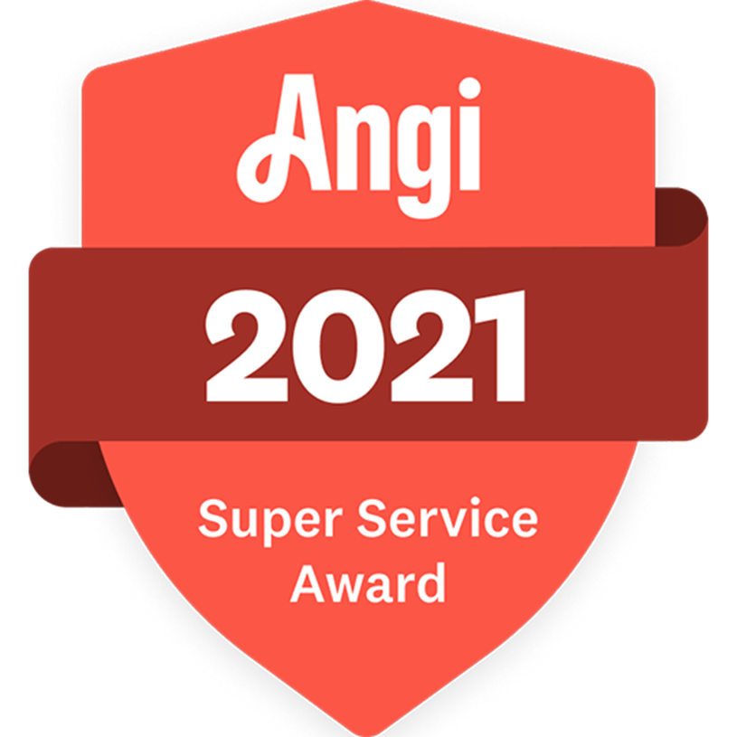 Angi 2021 Super Service Award Logo